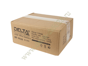 Закрытая коробка с аккумуляторами Delta DT 6028